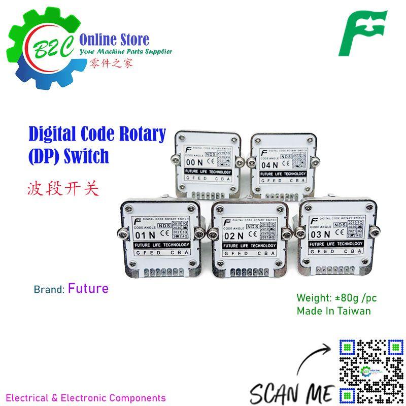 Future Digital Code Rotary DP Switch Select NC Machining Center CNC Milling Lathe Machine Panel Selector Switches 远瞻 波段 开关 数控 铣床 加工中心 01J 01N 02J 02N